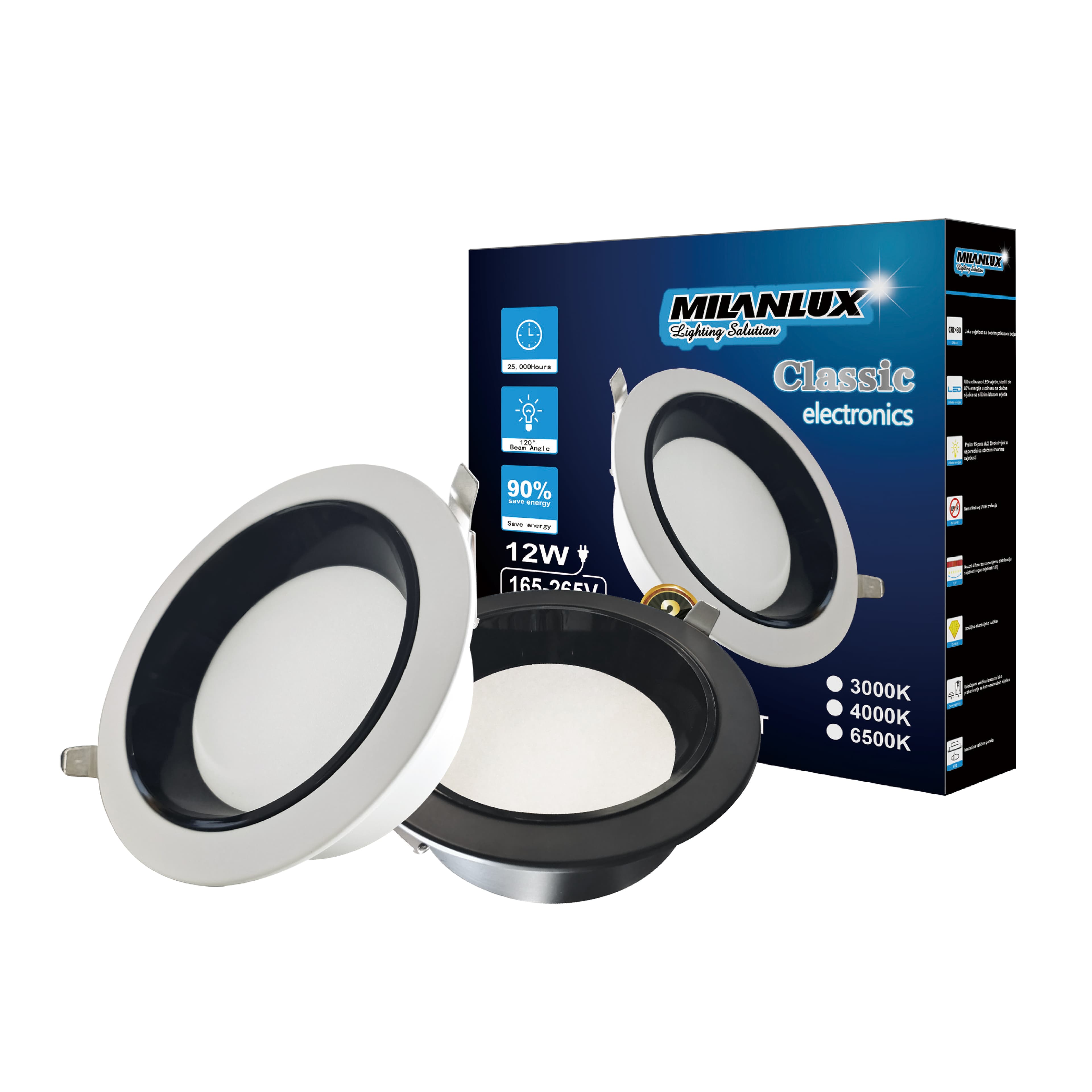 LED DOWNLIGHT SW-SMD Recessed Series