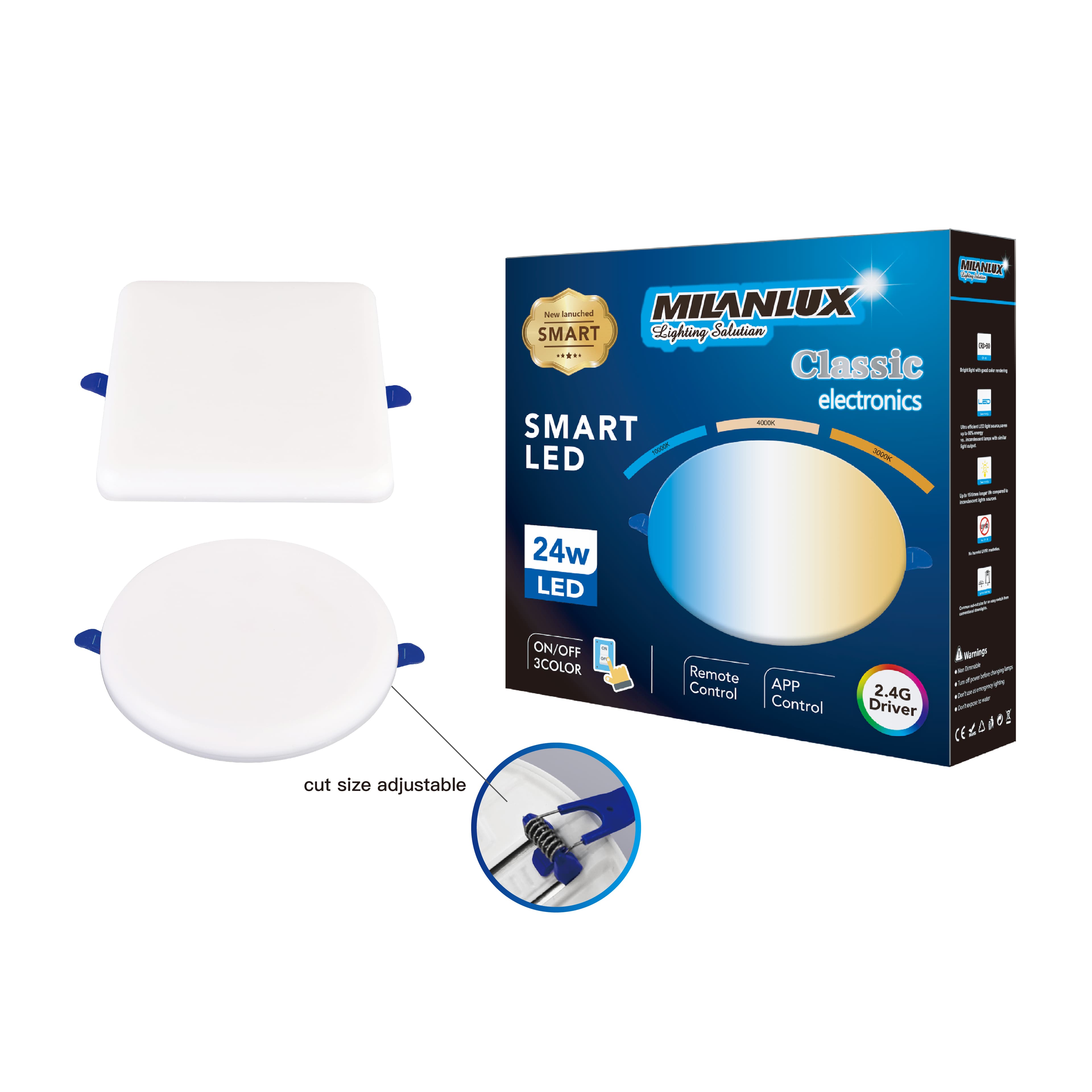 Frameless Recessed Series