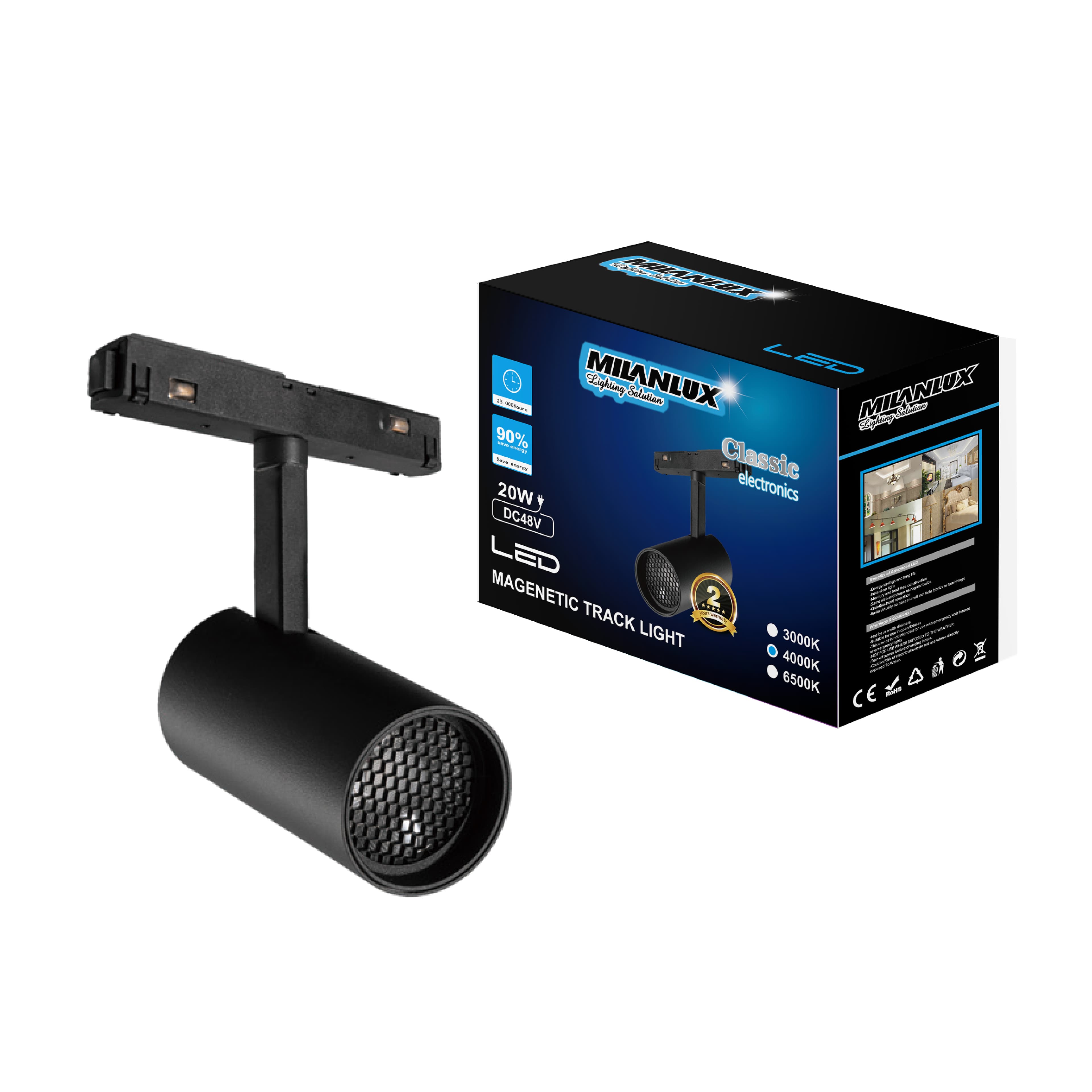 LED Magnetic Tracklight Track-classic Series