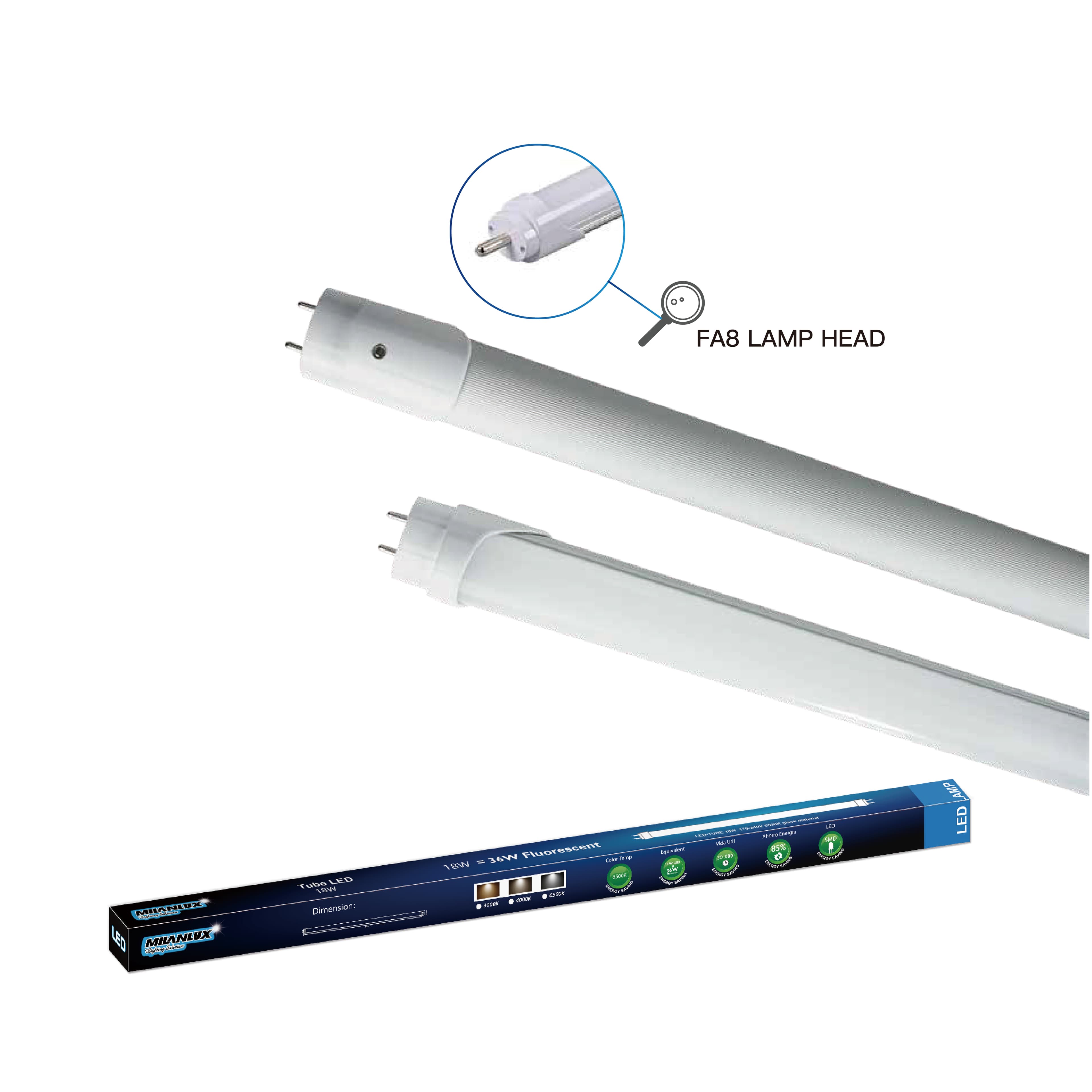 LED TUBE Light Aluminum Series