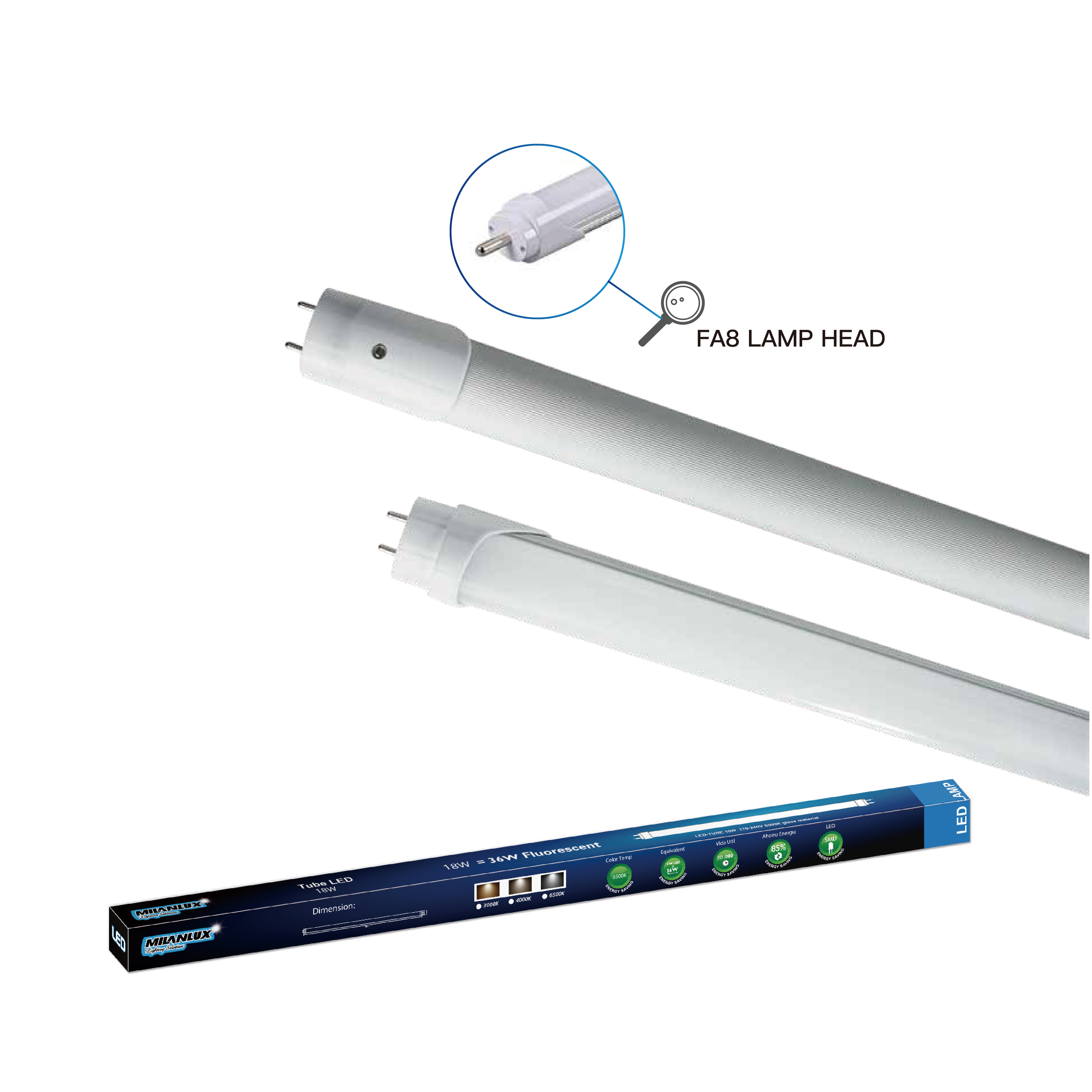 LED TUBE Light Aluminum Series